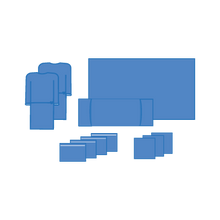 Cargar imagen en el visor de la galería, PAQUETE CIRUGÍA MENOR ESTÉRIL SMS