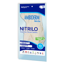 Cargar imagen en el visor de la galería, GUANTE NITRILO UNITALLA ( pack 10 bolsas c/10 guantes)