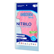 Cargar imagen en el visor de la galería, GUANTE NITRILO UNITALLA ( pack 10 bolsas c/10 guantes)