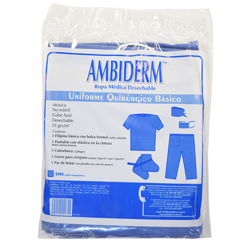 UNIFORME QUIRÚRGICO BASICO SMS