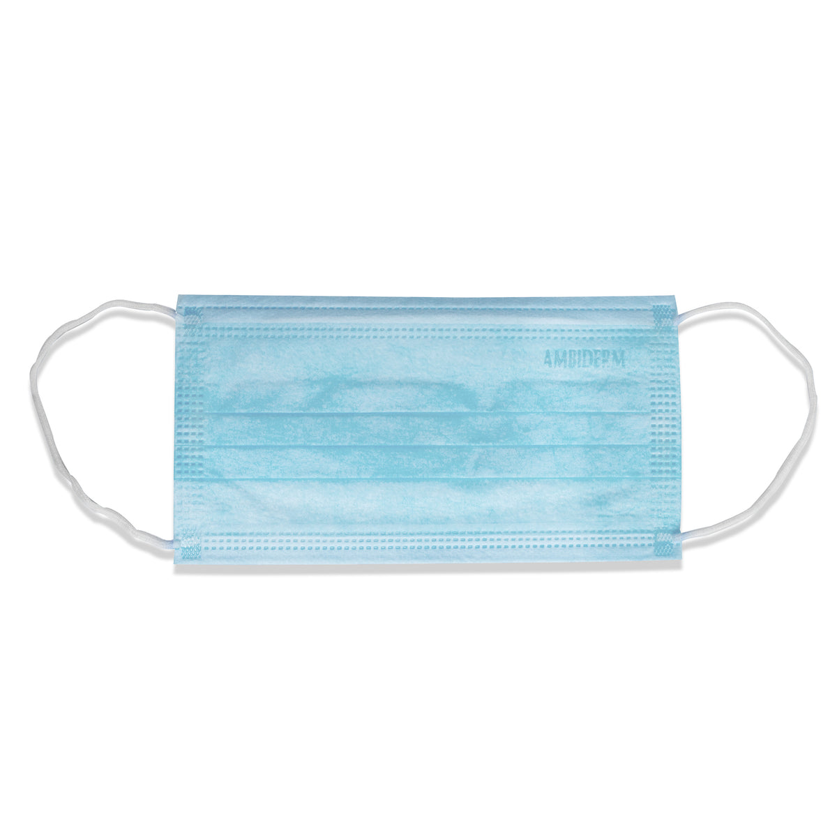 CUBREBOCAS ADULTO AZUL (pack c/5 bolsas c/10pz)