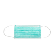 Cargar imagen en el visor de la galería, CUBREBOCAS ADULTO PLISADO VERDE