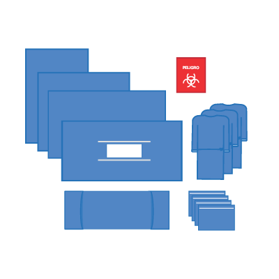 PAQUETE CIRUGÍA MAYOR ESTÉRIL SMS