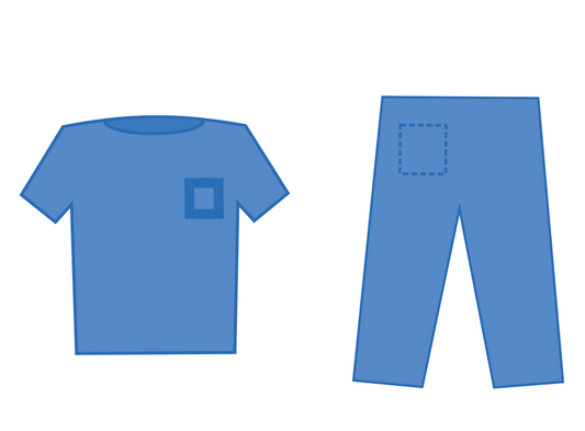 PAQ. FILIPINA Y PANTALON BASICO NO ESTERIL SMS