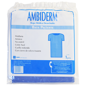 BATA PACIENTE AMBIDERM NO ESTÉRIL SMS – AMBIDERMSADECV