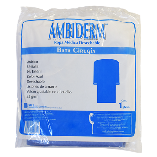 BATA PARA CIRUGÍA UNITALLA NO ESTÉRIL SMS