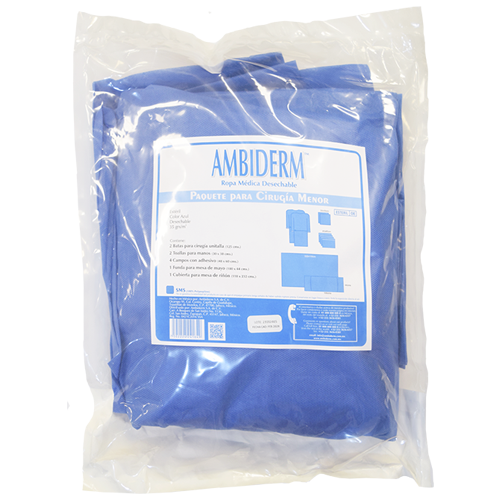 PAQUETE CIRUGÍA MENOR ESTÉRIL SMS