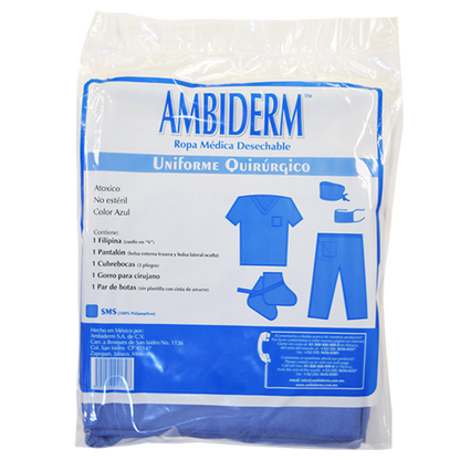 UNIFORME QUIRÚRGICO CUELLO "V" SMS