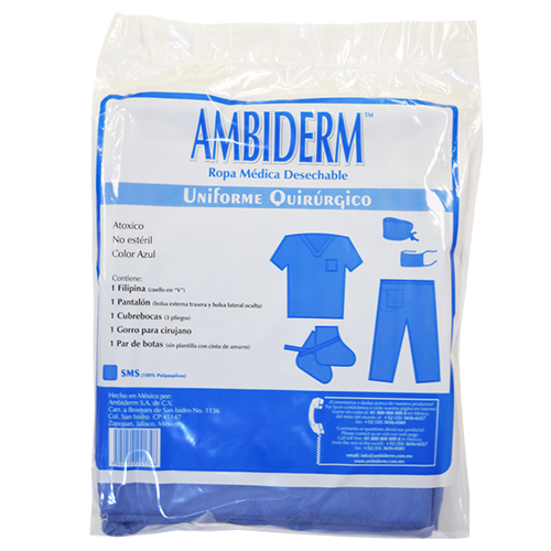 UNIFORME QUIRÚRGICO CUELLO "V" SMS