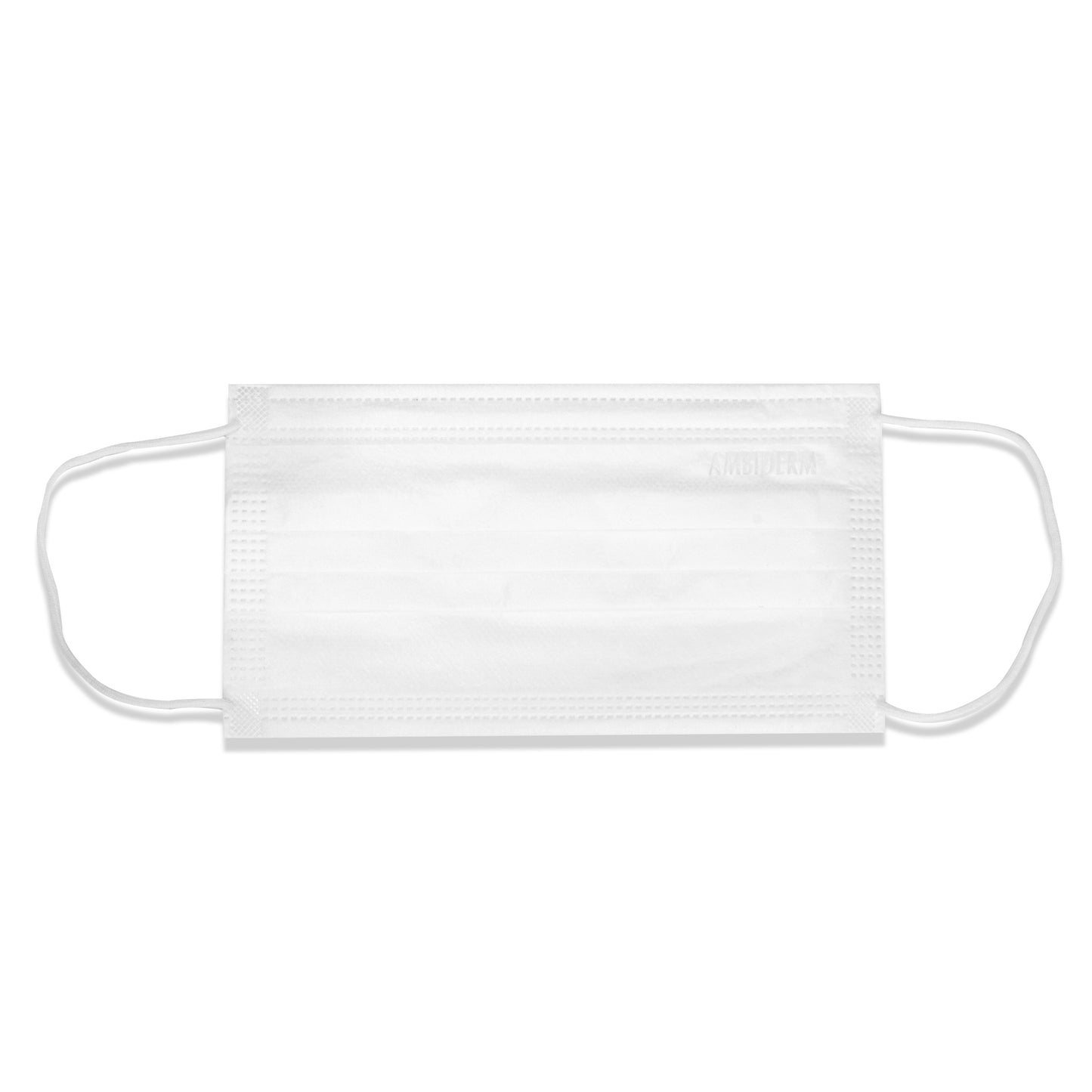 CUBREBOCAS ADULTO PLISADO BLANCO