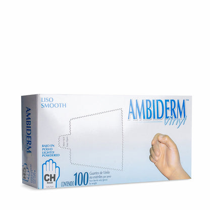 GUANTE VINYL BAJO EN POLVO