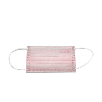 CUBREBOCAS ADULTO PLISADO ROSA