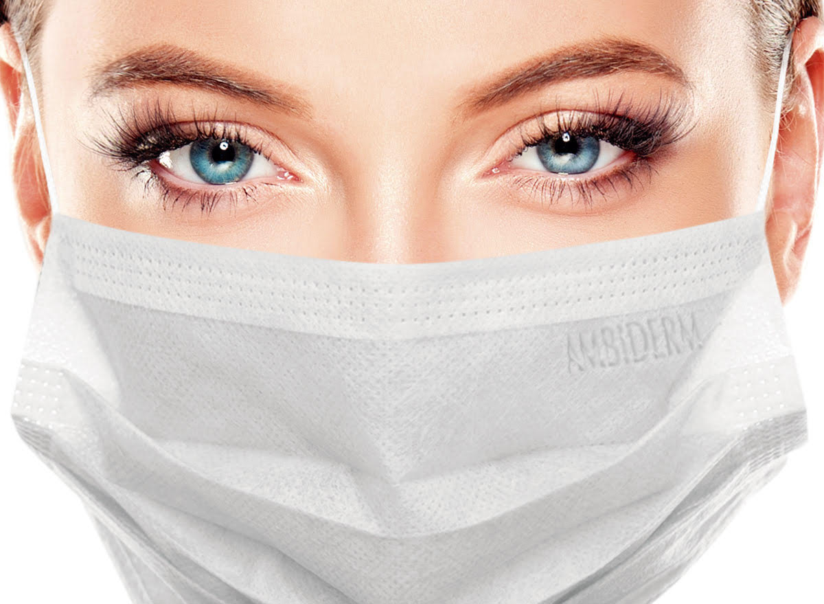 CUBREBOCAS ADULTO PLISADO BLANCO